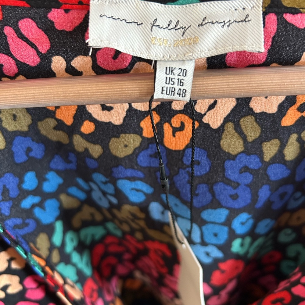 Anthropologie NWT Never Fully Dressed Wrap Top - Picture 3 of 11